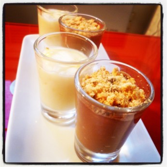 La crème de la crème (crème au citron et crème au chocolat)